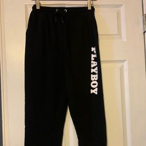 NWOT black Playboy Joggers
